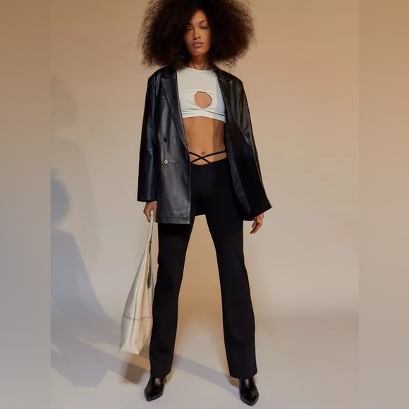 NWT UO Ellery Low-Rise Flare Pant - Picture 2 of 7